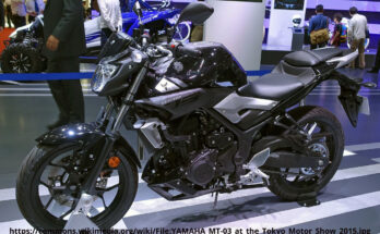 Yamaha Motorrad gebraucht kaufen zeigt eine Yamaha MT 03